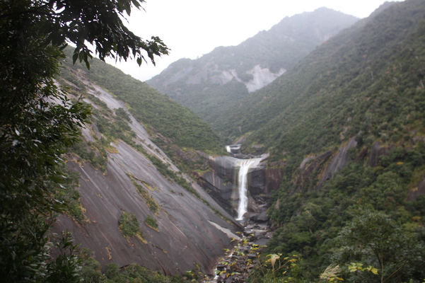 小雨の屋久島「千尋の滝」