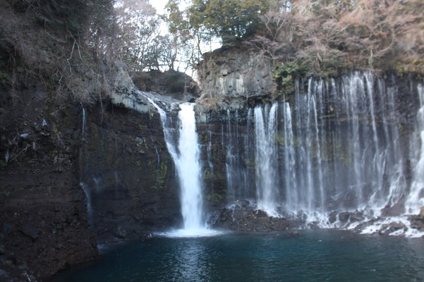 冬期の「白糸の滝」