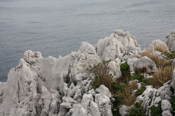 南紀の白崎海岸「白亜の石灰岩」/癒し憩い画像データベース