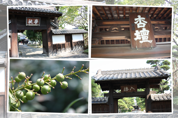 日本最古の学校・足利学校の4つの門