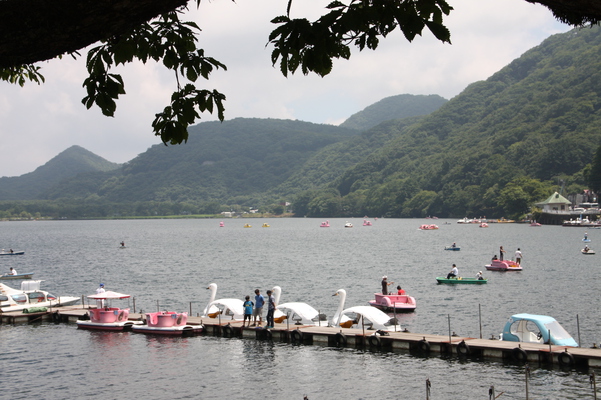 榛名湖の夏景色/癒し憩い画像データベース