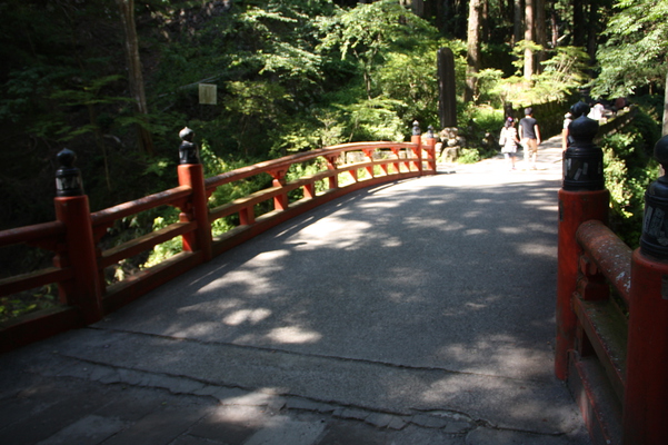 榛名神社の「みそぎ橋」