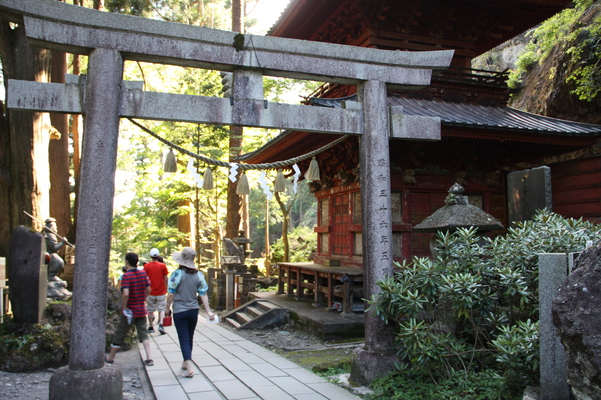榛名神社の「三重ノ塔」