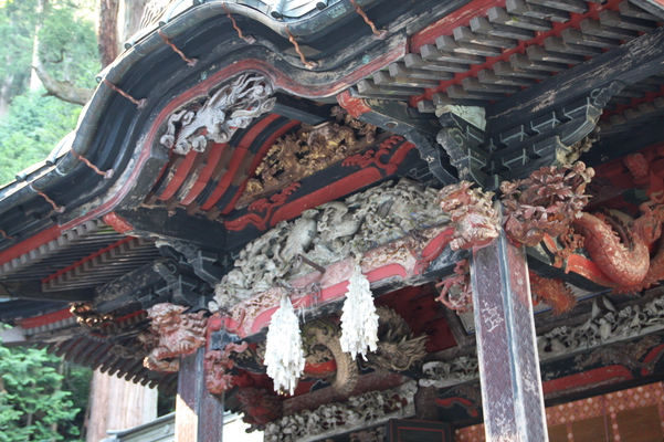 榛名神社の「本殿」彫刻