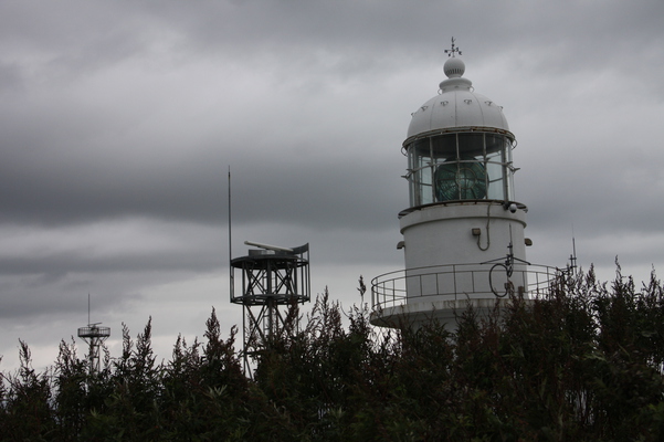 秋の襟裳岬灯台