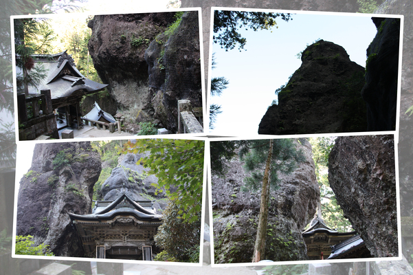 榛名神社の巨石群