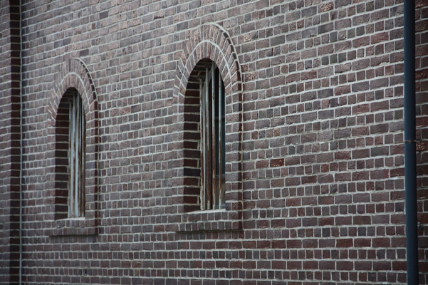 喜多方「三津谷のレンガ蔵」の窓