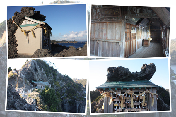 石廊崎の「石室神社」と「熊野神社」
