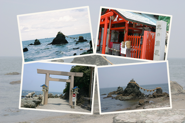 伊勢「二見興玉神社と二見浦の夫婦岩」/癒し憩い画像データベース