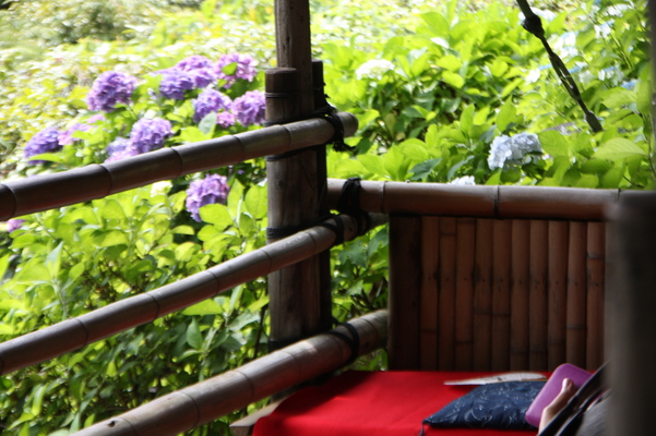 初夏の鎌倉の茶屋風情/癒し憩い画像データベース