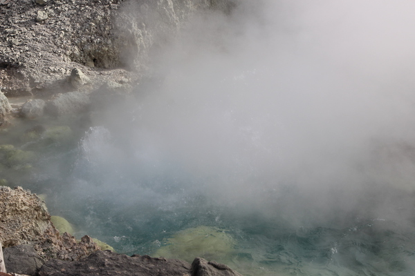 玉川温泉の「大噴」噴湯