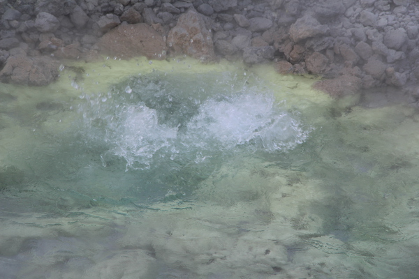 玉川温泉の「大噴」噴湯