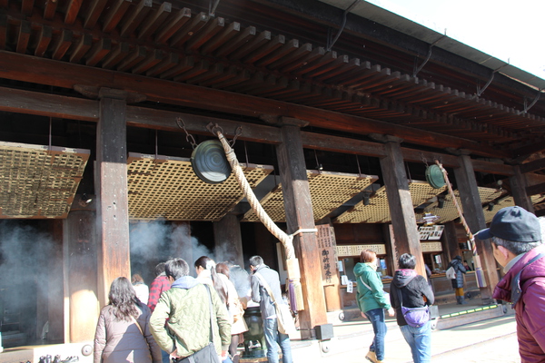 冬の京都・清水寺「本堂」