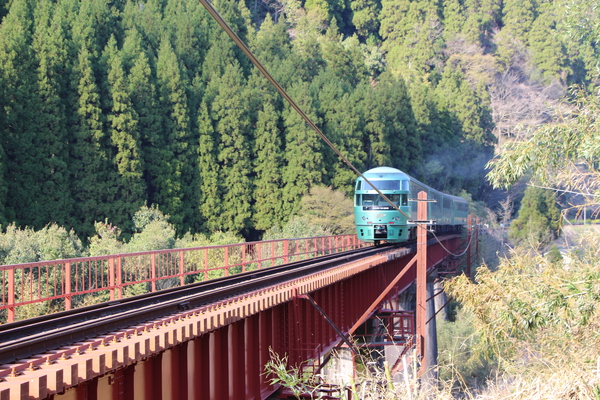久大線の特急列車〈ゆふいんの森〉/癒し憩い画像データベース