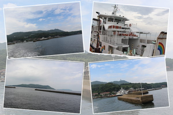 夏の福岡「博多湾と能古島」