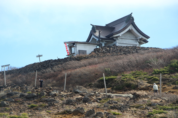蔵王刈田岳頂上の「刈田嶺神社」