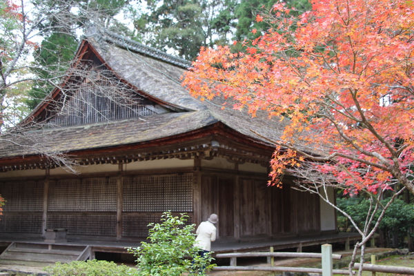 秋の京都・神護寺「大師堂」