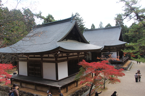 秋の京都・神護寺「五大堂」