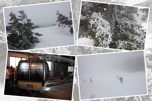 降雪の「山形蔵王スキー場」」/癒し憩い画像データベース