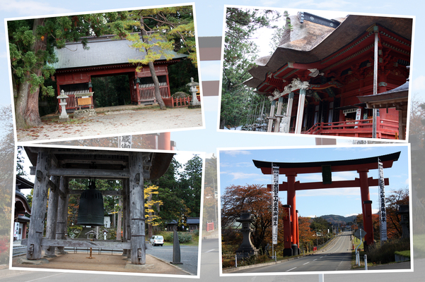 秋の出羽三山神社