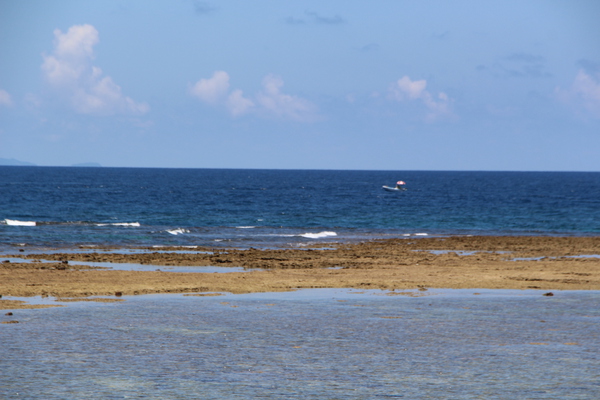 沖縄本島の最北端「辺戸岬のリーフ」