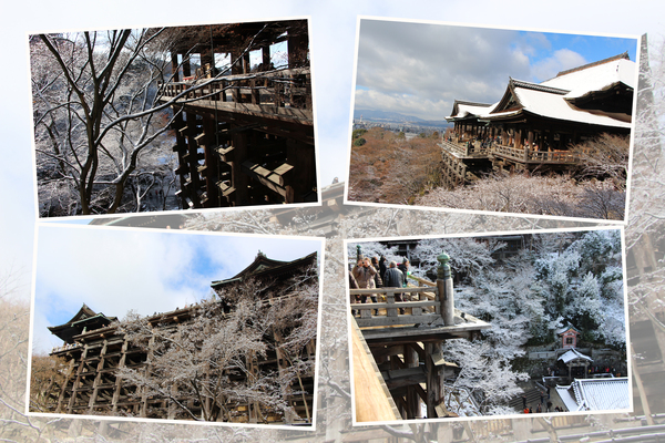 冬の京都・清水寺「舞台と懸造り」