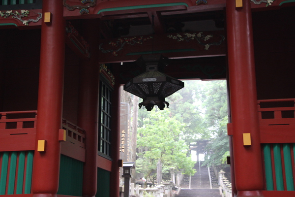 秩父「三峯神社の随身門」