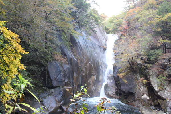 仙娥滝と秋景色