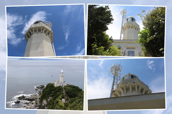 夏の四国最西端にある佐田岬灯台