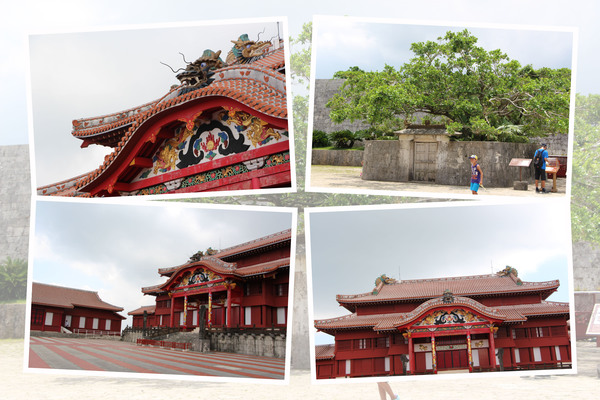 沖縄「首里城の正殿と御庭」/癒し憩い画像データベース