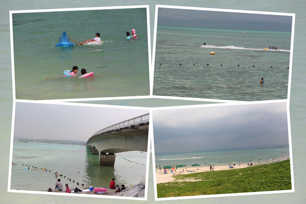 沖縄の「青い海水浴場」