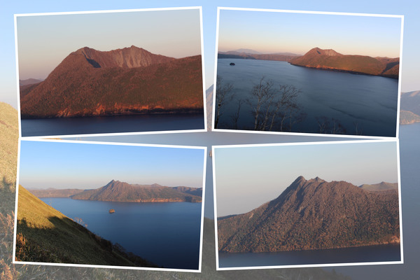 秋の摩周湖「摩周岳（カムイヌプリ）」/癒し憩い画像データベース