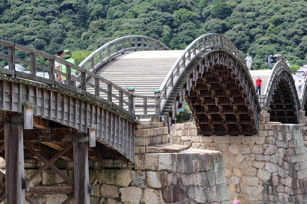 夏の岩国「錦帯橋」/癒し憩い画像データベース