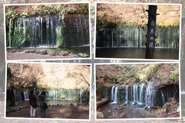 軽井沢の「白糸の滝」