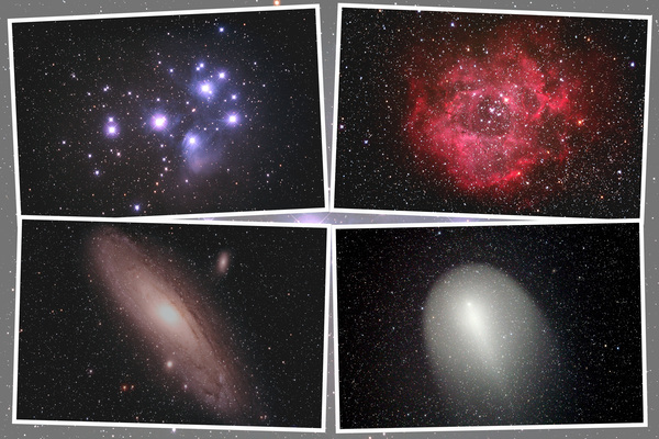 夜空の散歩「銀河、星団、星雲、彗星」