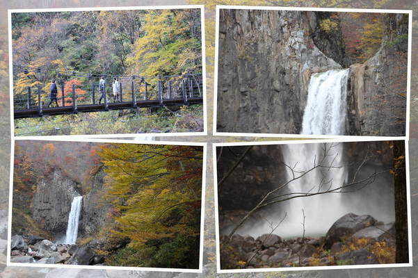 晩秋の妙高「苗名滝」/癒し憩い画像データベース
