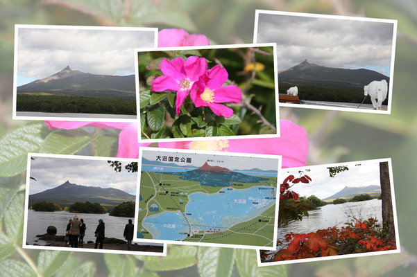 秋の北海道「大沼と駒ヶ岳」/癒し憩い画像データベース
