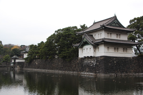 江戸城の「桜田巽櫓と奥の桔梗門」/癒し憩い画像データベース