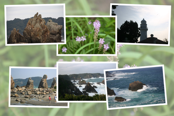 南紀の海岸風景（橋杭岩、海金剛、潮岬）/癒し憩い画像データベース