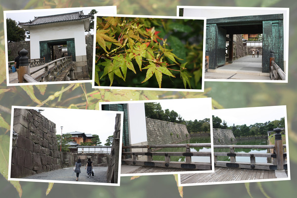 二条城「本丸櫓門と東橋」/癒し憩い画像データベース