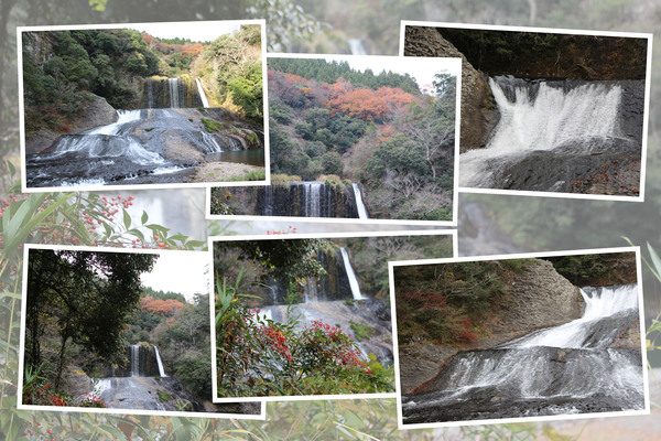 晩秋の九重「龍門の滝」/癒し憩い画像データベース