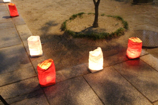 秋季大祭の櫛田神社「千灯明」/癒し憩い画像データベース