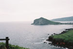利尻島の夏の海岸、ペシ岬