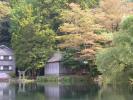 天祖神社と金鱗湖