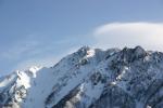 冬・積雪の西穂高岳(2,909m)方面