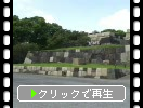 江戸城の天守閣跡