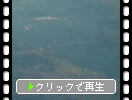 空から見た来島海峡大橋と南備讃瀬戸大橋