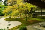 雷山千如寺の大楓と枯山水庭園