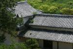 姫路城の荘重な屋根
