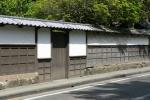 松江の武家屋敷塀